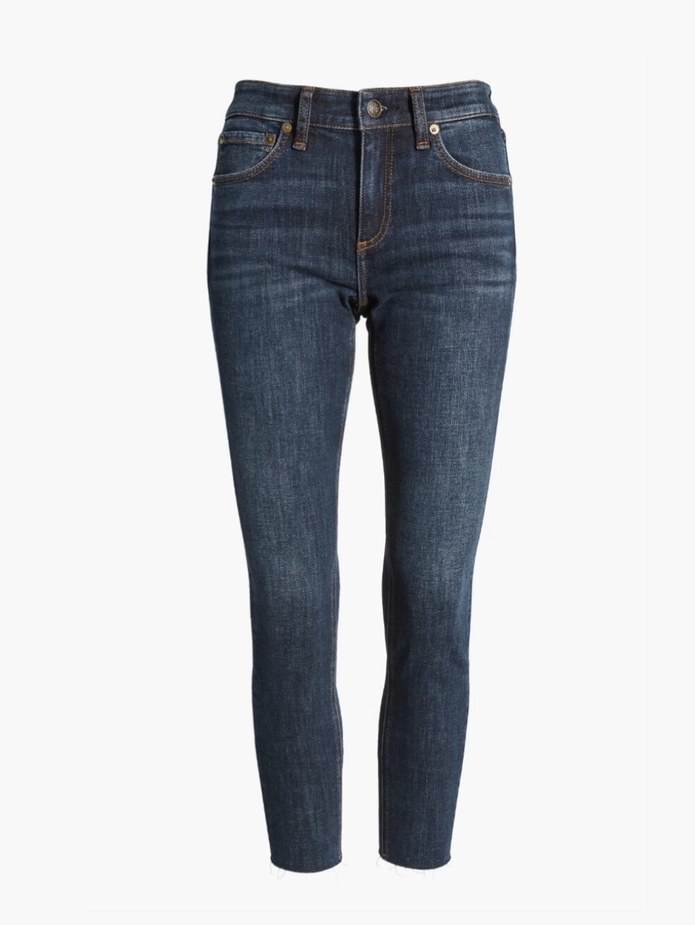 Rag & Bone Indigo Stretch Skinny Jeans (Cate) - Picture 2 of 16